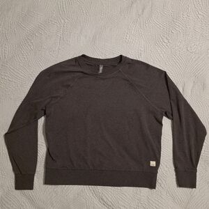 Vuori Women's Long Sleeve Tee Dark Brown XS